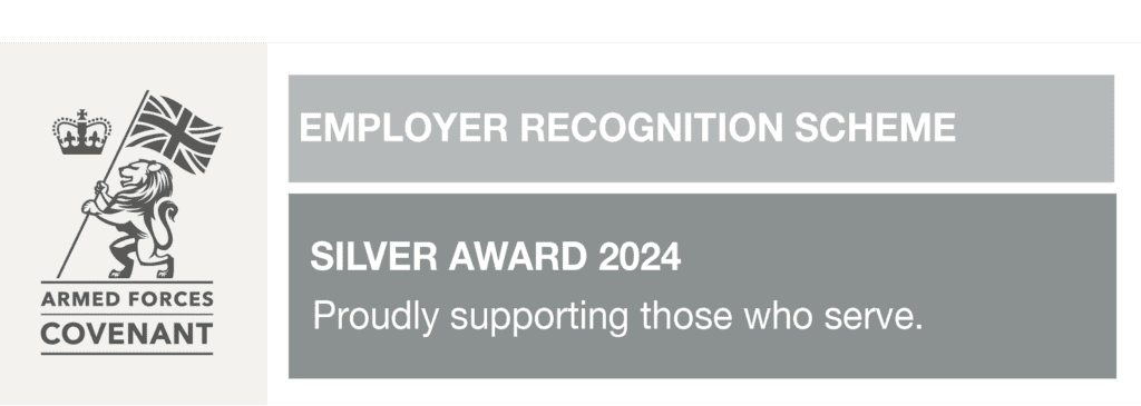 Employer recognition scheme Silver award