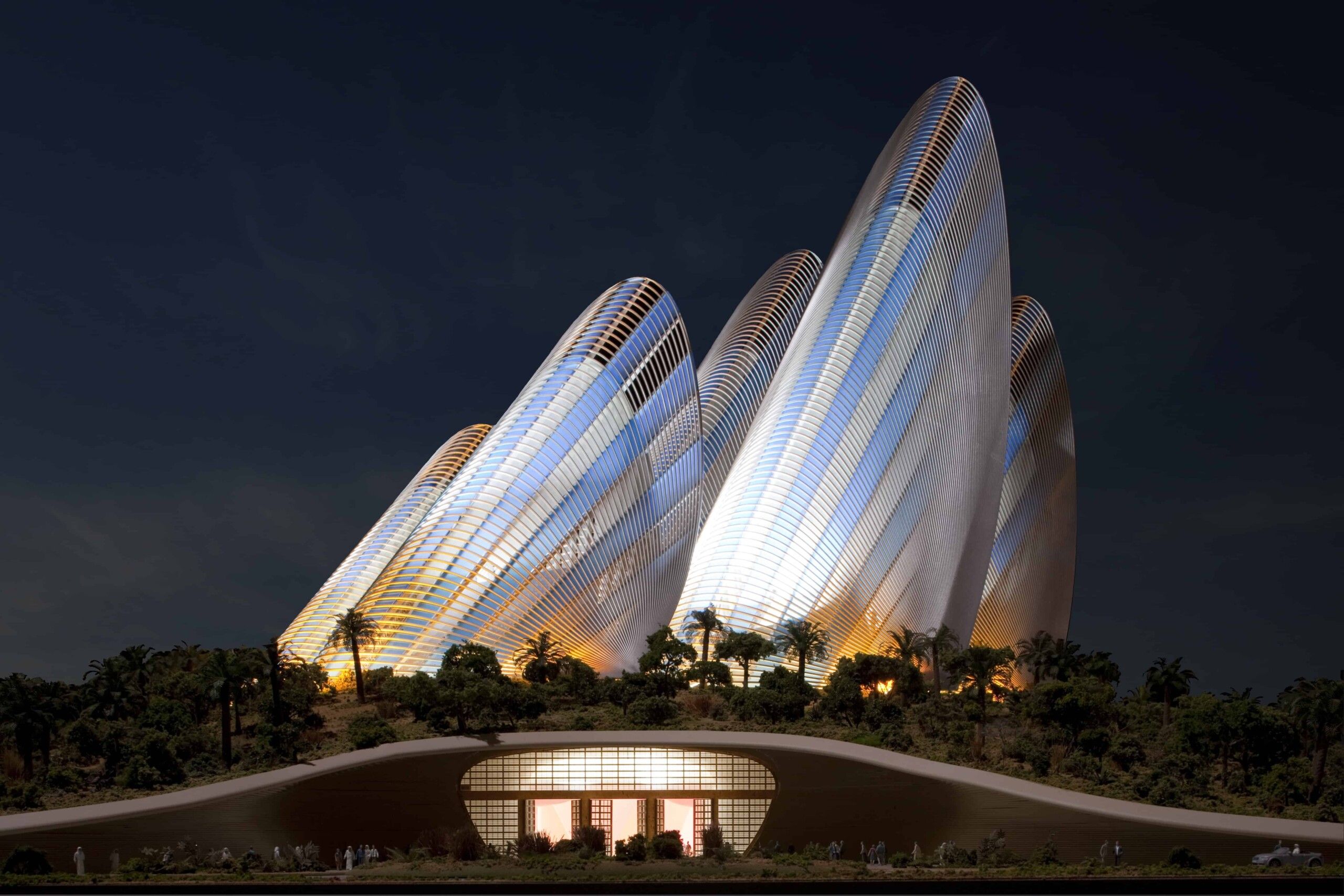 Какие есть известные здания. Национальный музей Заид, Абу-Даби.